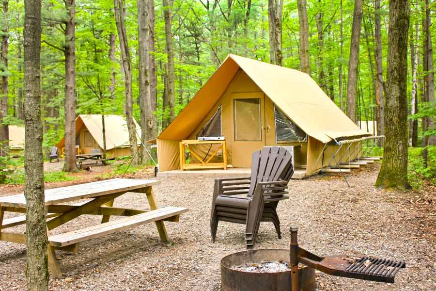 cabane camping 5 étoile sud de la France